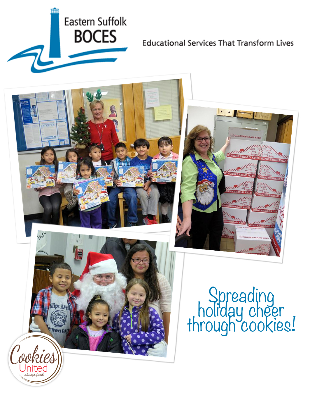 Cookies United Eastern Suffolk Boces Migrant Holiday Party Cookies 